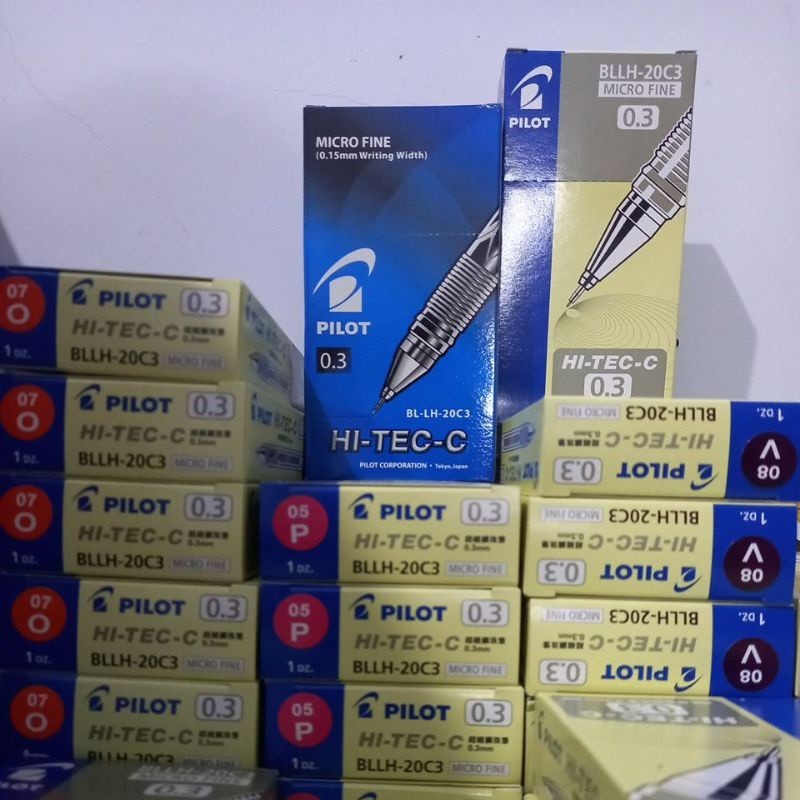 

[PROMO MURAH] pulpen hitec c 0.3 pilot (1 losin)