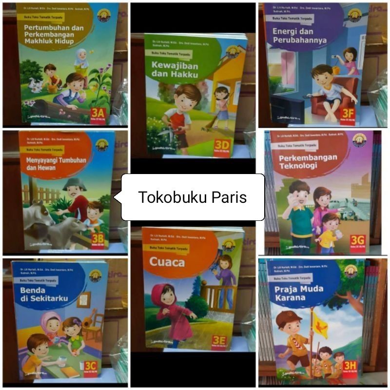 

[PROMO MURAH] Buku Tematik terpadu SD kelas 3A/3B/3C/3D/3E/3F/3G/3H revisi K13 Yudhistira