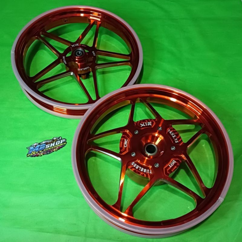 promo spesial VELG X1R VARIO / VELG X1R ORANGE DAN HITAM ORIGINAL VIETNAM