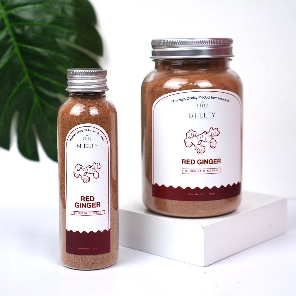 

Bihelty Jahe Merah Bubuk 100% Asli & Murni Pure Red Ginger Powder