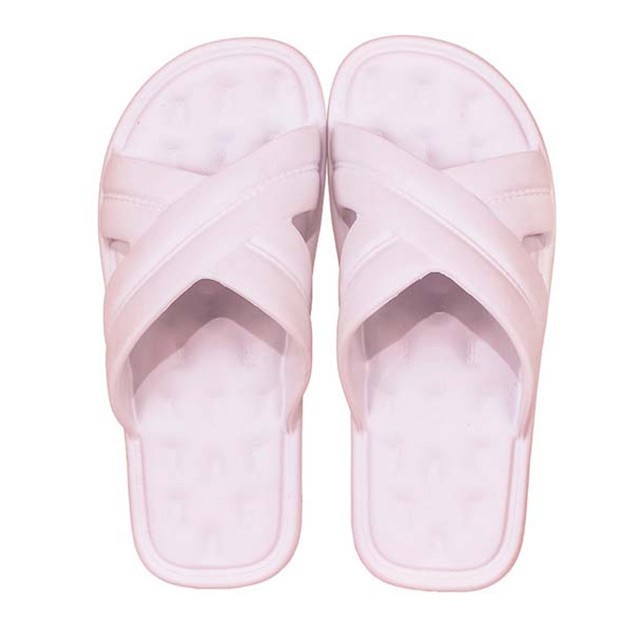 MINISO Sandal Wanita Sandal Jepit Wanita Nyaman Sandal Kamar Mandi - Merah Muda, 39-40