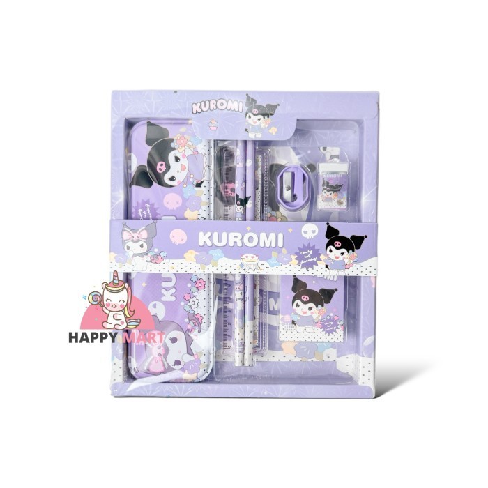 

Kotak pensil motif sanrio 6 collors kuromi / melody / cinnamoroll - Kuromi