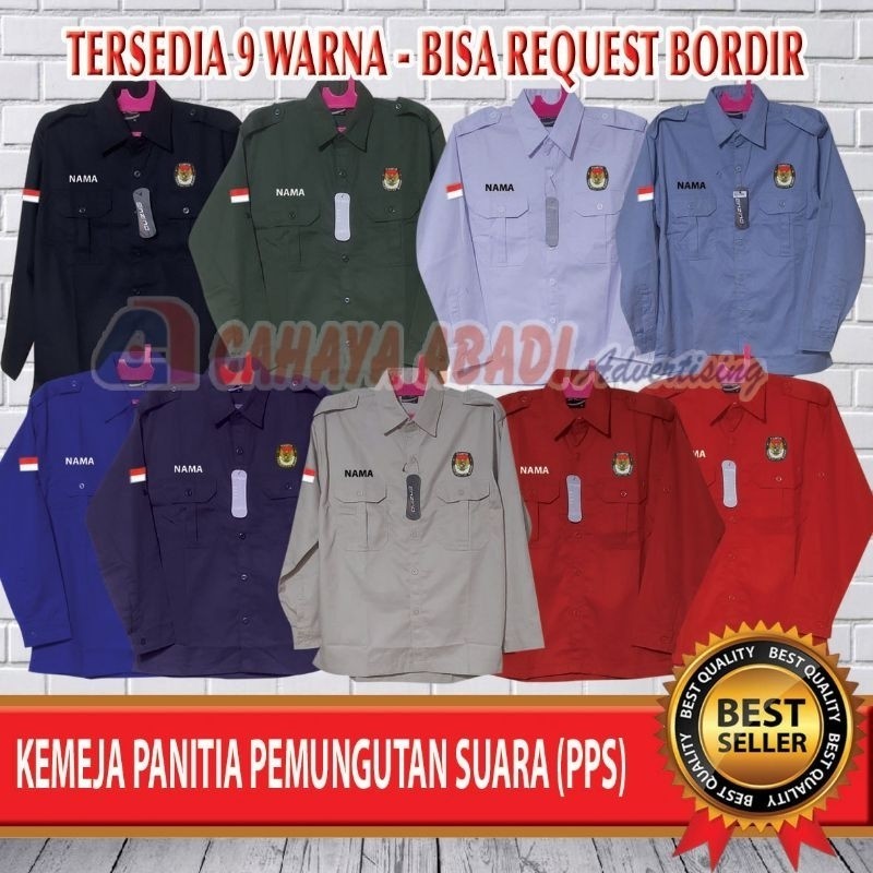 Kemeja PPS KPU Seragam PPS KPU Baju PPS KPU