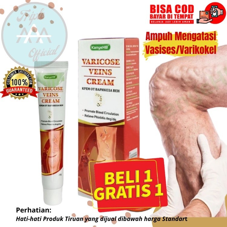AW-Khaizuran - Salep Varises Cream Varicose Veins Obat Varises Varikokel Bengkak Benjolan Buah Zakar