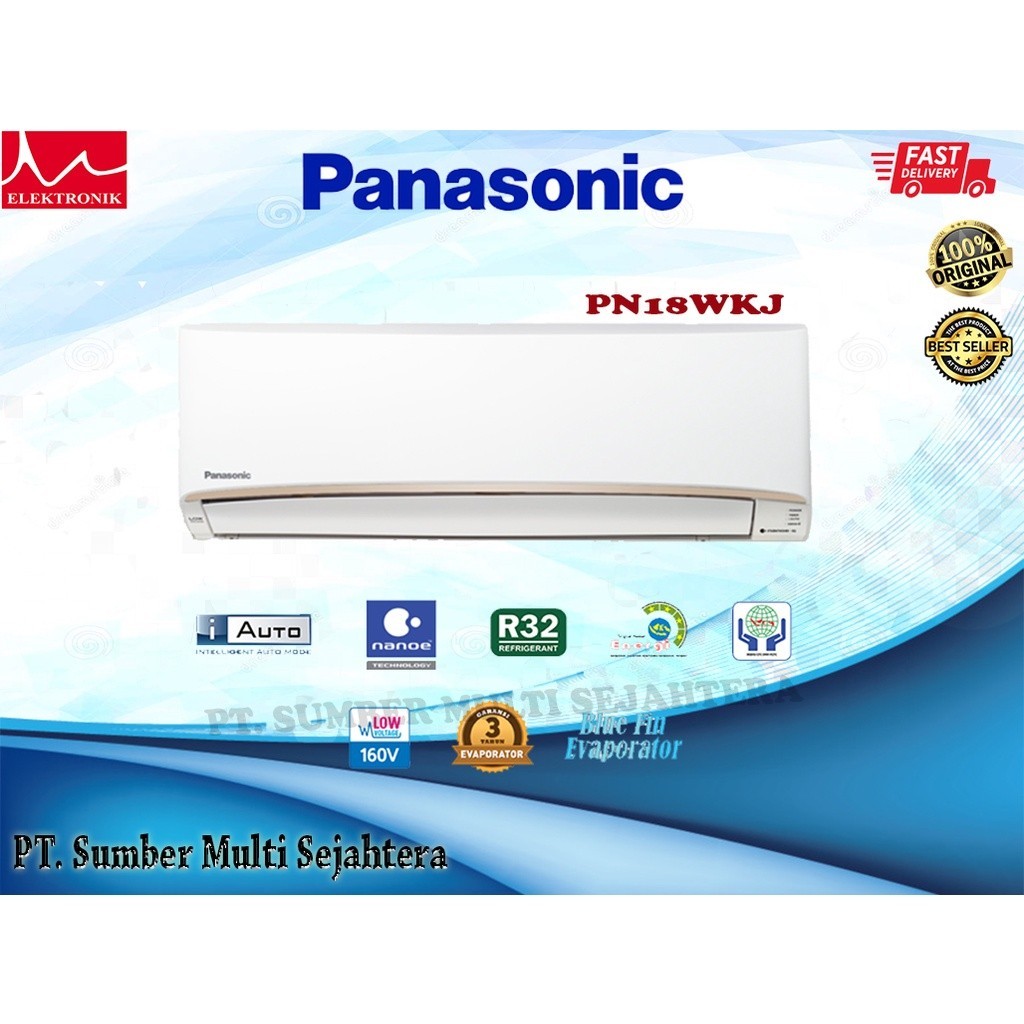 Promo AC Panasonic CS-PN18WKJ / PN 18 AC Split 2 PK Standard