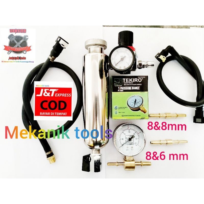 [PROMO TERBATAS] TABUNG INFUS INJECTOR INJEKSI TESTER FUELPUMP UNIVERSAL TEKIRO