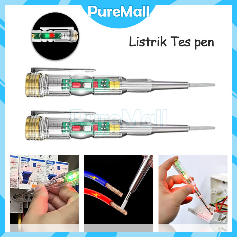 Test Listrik Tes Pen / Obeng Tester / Listrik Obeng Tester Indicator