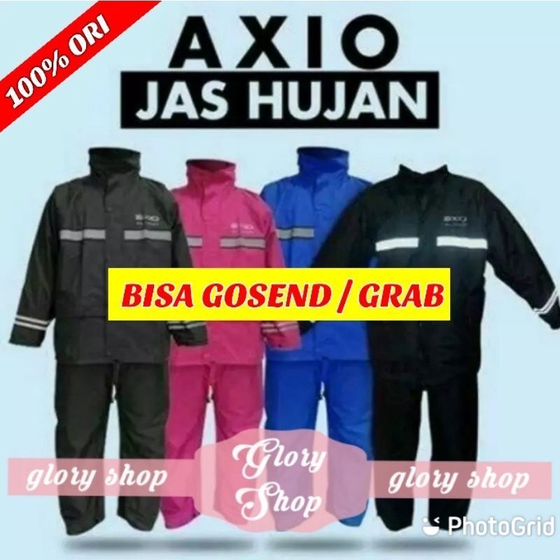 PROMO BESAR BESARAN NEW ORIGINAL 100% JAS HUJAN AXIO 882 SETELAN JAKET CELANA. JAS HUJAN KUALITAS TE