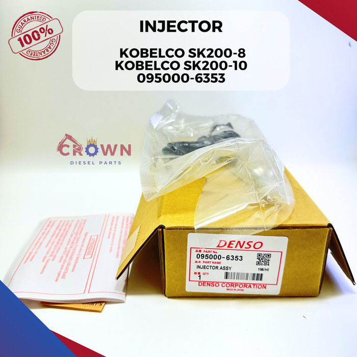 Injector SK200-8 / Injektor SK 200-8 Kobelco 0950006353 095000-6353