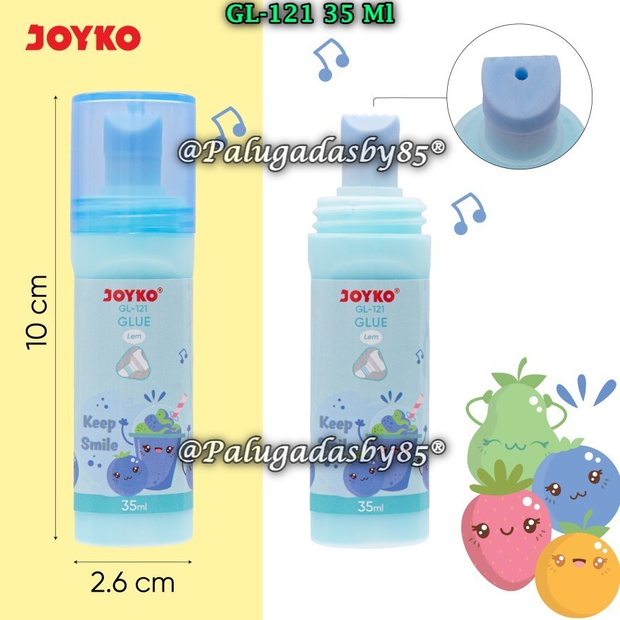 

(1 Biji) Liquid Glue JOYKO GL-121 35 Ml / Liquid Glue Lem Kertas Cair Joyko GL-121 35ml Gl121 GL 121