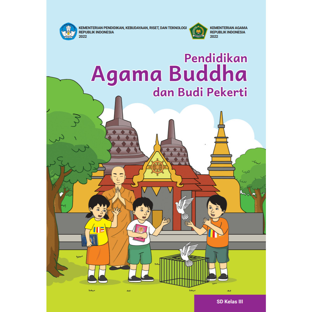 Buku Agama Buddha Kelas 3 SD Kurikulum Merdeka