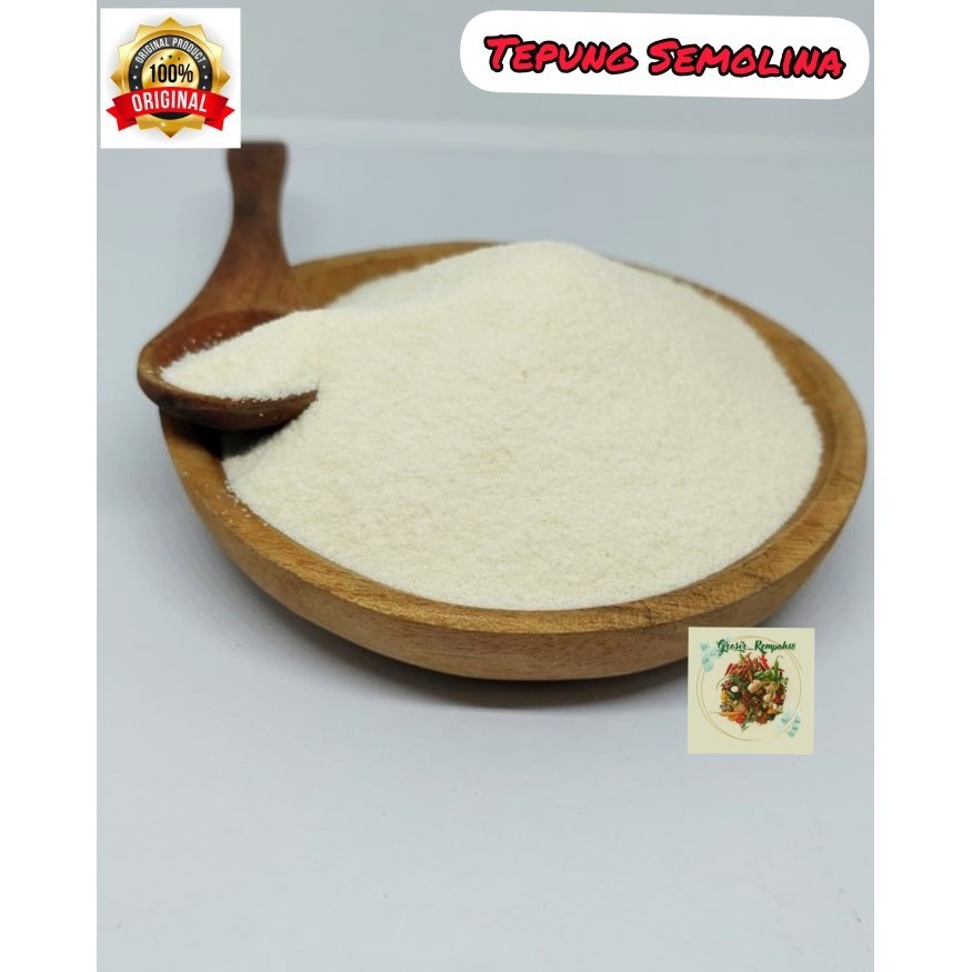 

[Terbaru] Tepung Semolina / Semolina Flour / Tepung Pasta 1kg