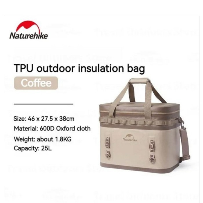 COOLER ICE BOX 25L NATUREHIKE CNH22CJ10003

