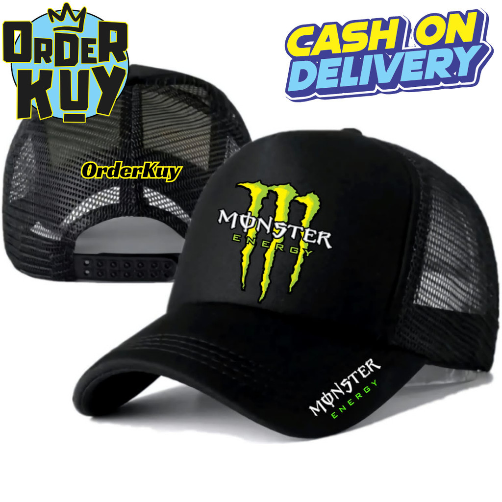 OrderKuy Topi Trucker SPONSOR MOTO GP - Topi Distro SPONSOR MOTO GP Logo - Topi SPONSOR MOTO GP Prem