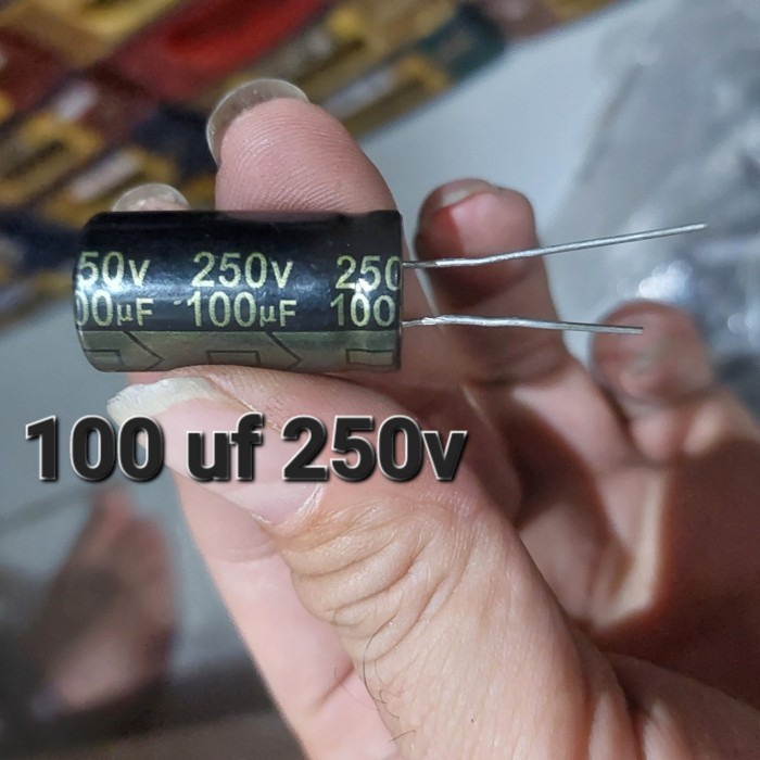 elko elco 100uf 250v 100 mikro uf 250 200 v 200v volt