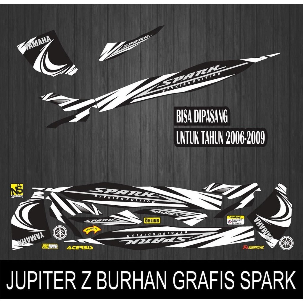STRIPING JUPITER Z BURHAN GRAFIS SPARK