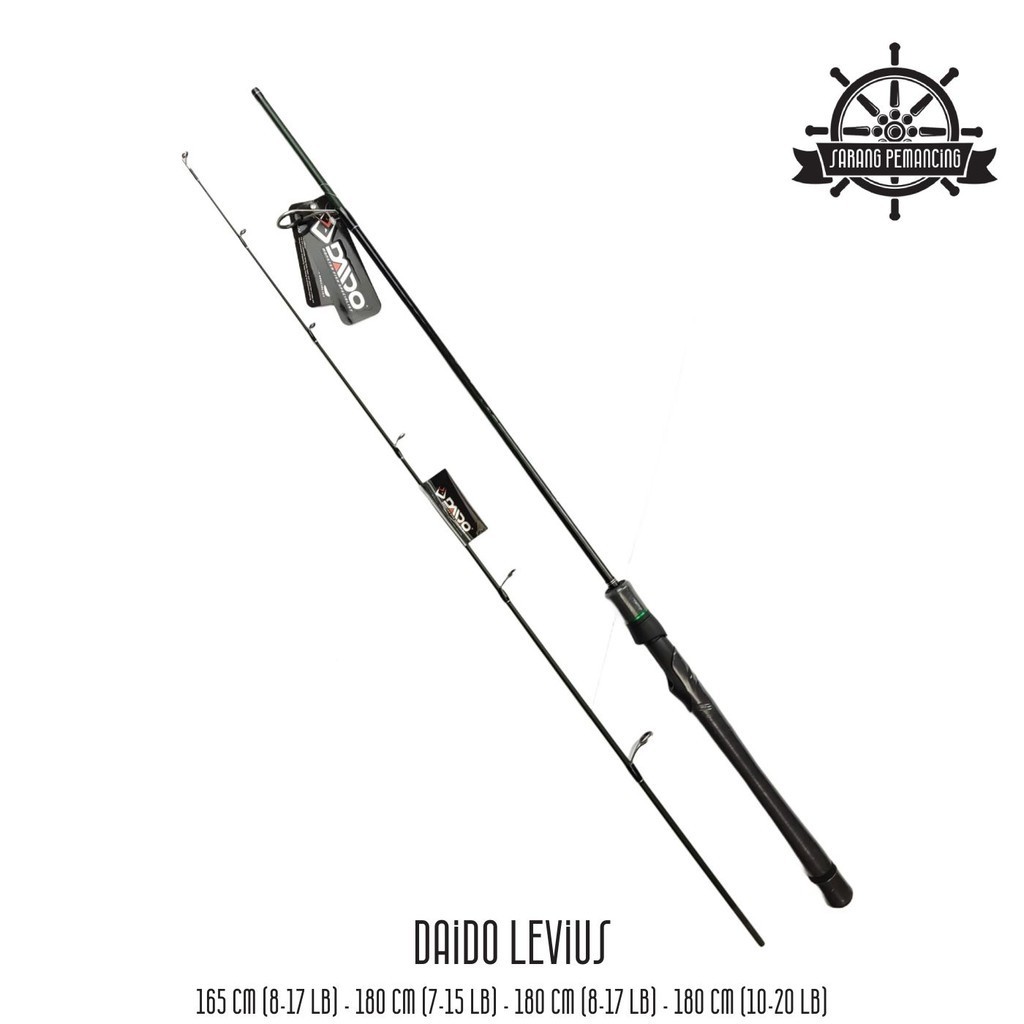 Joran Pancing Sambung 2 Daido Levius 165 180