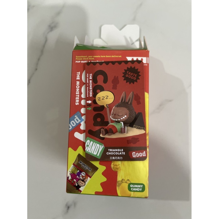 

Thosti Labubu candy TRIANGLE CHOCOLATE popmart