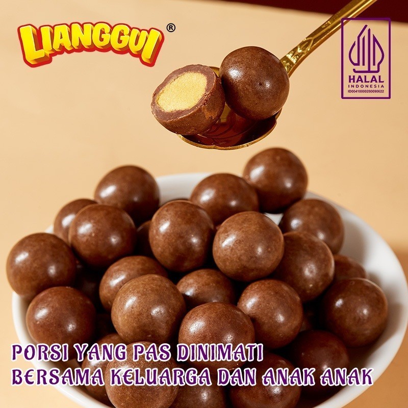 

[Hampers/Gift] [Penjual di jakarta HALAL]Lianggui Dengan Rasa Susu Cocok Untuk Cemilan Crunchy Milk Choco Anak Dan Keluarga Coklat Viral Coklat Yang Crunchy Anak