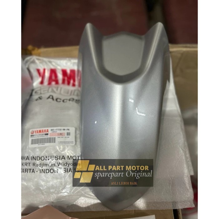 SPAKBOR DEPAN AEROX OLD & ALL NEW AEROX ORIGINAL YAMAHA SILVER GLOSSY