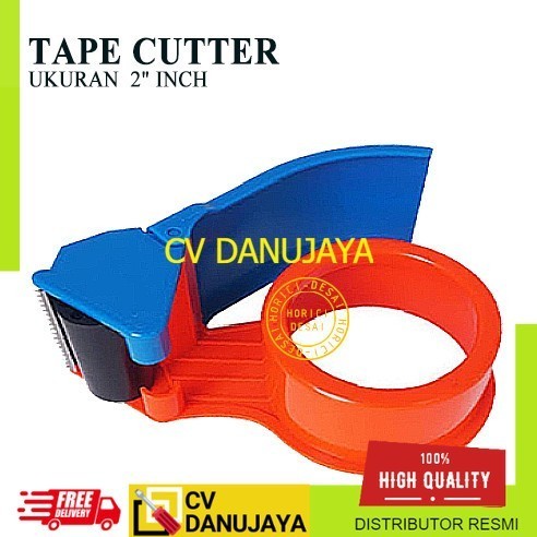 

TAPE CUTTER DISPENSER Alat Potong Gagang Solasi LAKBAN 2 inch HORICI