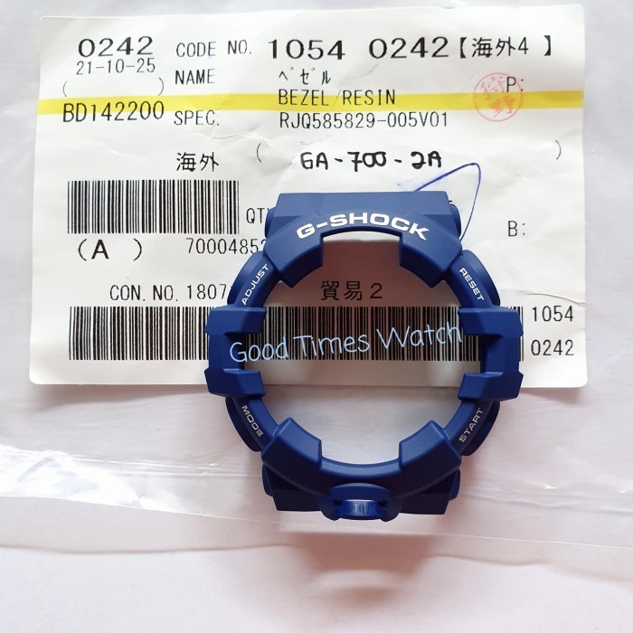 [TERMURAH] BEZEL G-SHOCK GA-700-2A GA 700 Casio Original