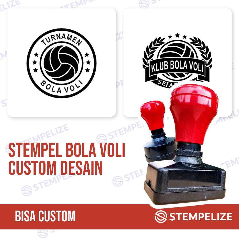 

Stempel Bola Voli Custom Desain