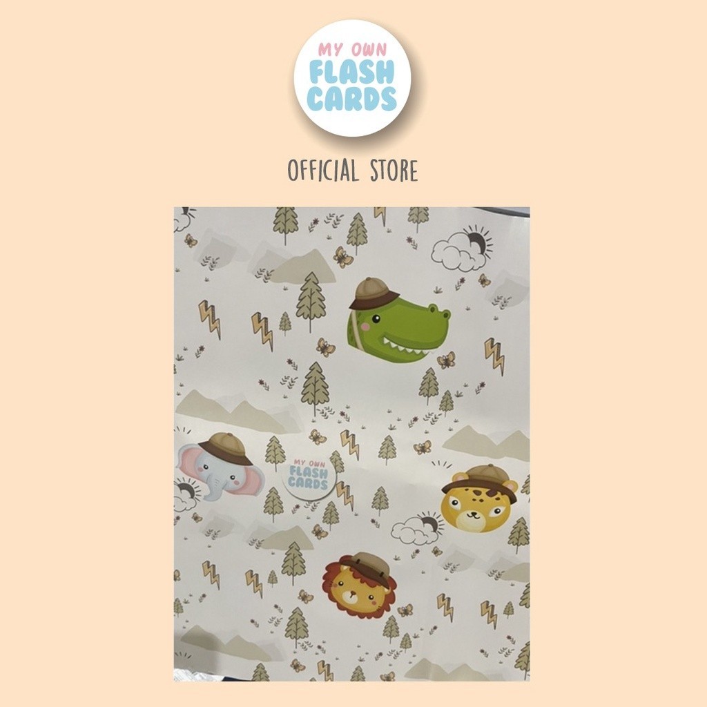 

[TERMURAH] Jasa Bungkus Kado My Own Flashcards - Wrapping Paper - kartu ucapan