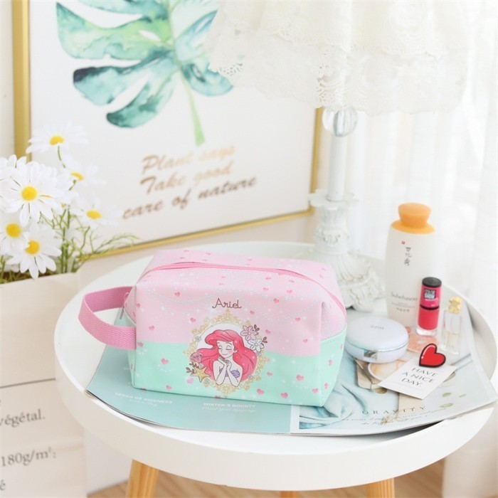 

Sale- Pouch Tempat Pensil Make Up Serbaguna Sanrio Hello Kitty My Melody Cin - ariel pink