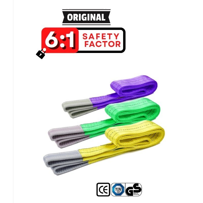 Webbing Sling 3 Ton 5 Meter / 6 Meter Sling Belt