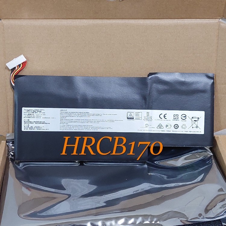 Baterai Laptop MSI MS-16K3 GS63VR 7RG 7RE 6RF BTY-M6J GS73VR BTY-M6K -HRCB