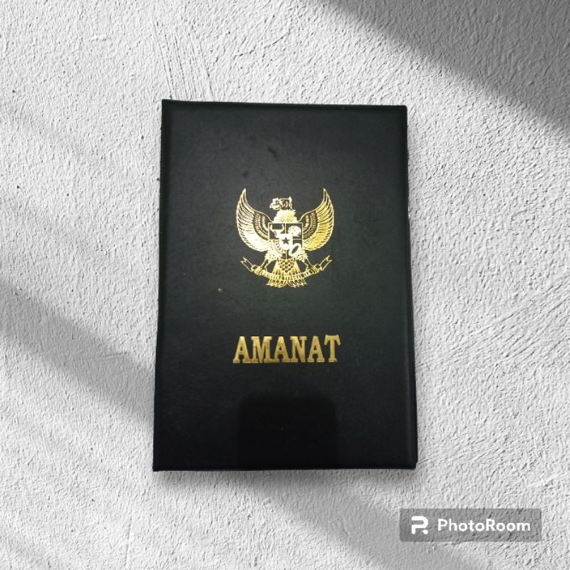 MAP UPACARA/ MAP PROKLAMASI/Map Sumpah Pemuda Map Upacara//Map Ikrar/Map Amanat/ bahan kulit sinteti