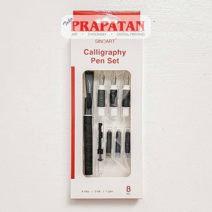 

58FED~ Best Quality Sinoart Calligraphy Pen Set SFT0217 | Set Kaligrafi