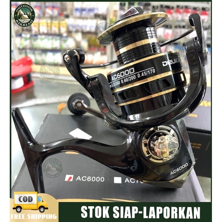 Gold Sharking NX Series NX2000 NX4000 NX6000 Rel Real Rol Ril Gulungan Reel Pancing Murah Kuat Metal