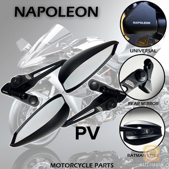 ORIGINAL!! SPION NAPOLEON BATMAN FULL CNC SPION VARIASI NMAX PCX AEROX LEXY ADV