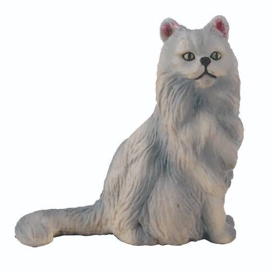 Collecta Figure Persian Cat Sitting 88329