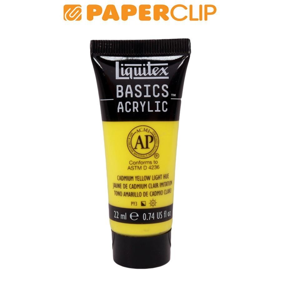 

CAT ACRYLIC LIQUITEX BASIC 22ML 1058159LQ CADMIUM YELLOW LIGHT HUE