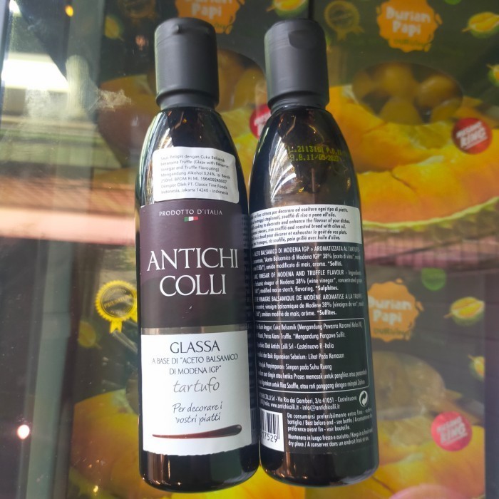 

antichi colli balsamic vinegar modena glassa tartufo 250ml truffle