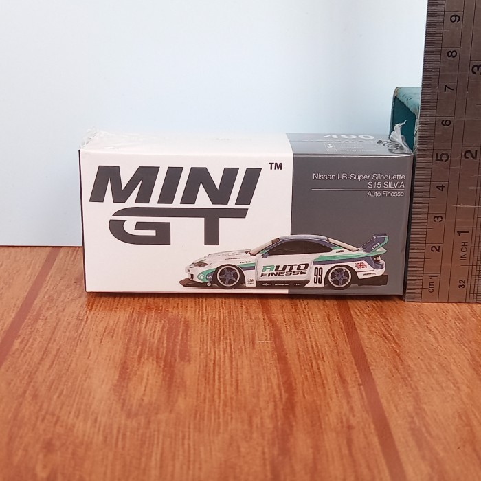 MiniGT Mini GT 490 Nissan LB Super Silhouette S15 SILVIA Auto Finesse -SK89