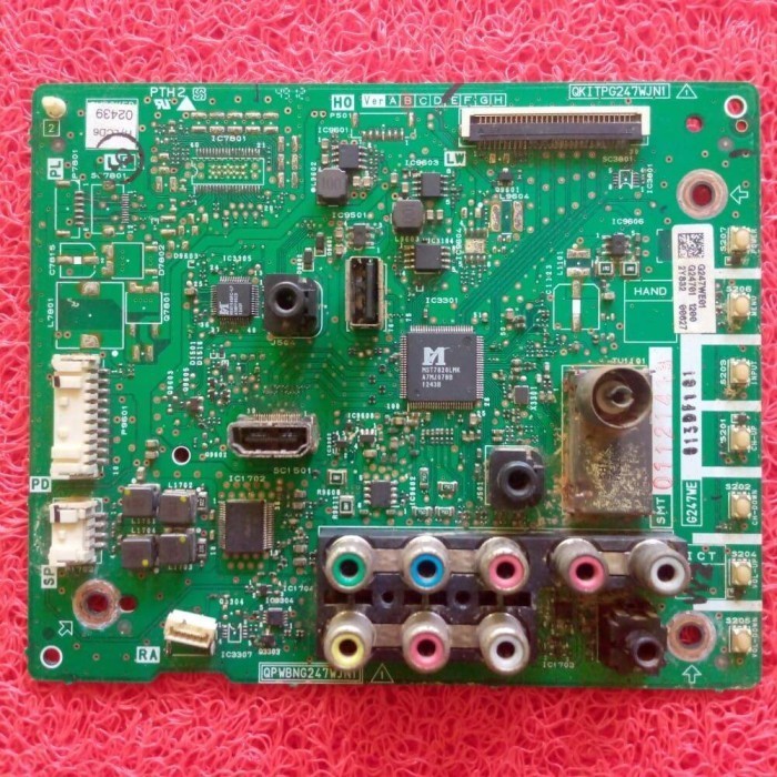 MB mainboard motherboard mesin tv LED Sharp LC 32LE250 M - 32LE250M - LC32LE250M