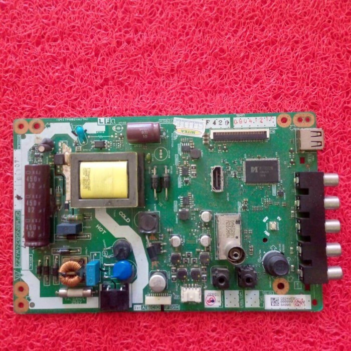 MB mainboard motherboard mesin tv LED Sharp LC 24SA4100i - LC 24SA41001 - LC24SA4100i