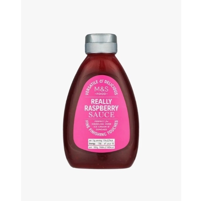 

m&s Rasberry sauce saus 280gr