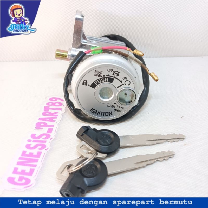 KUNCI KONTAK SET MIO M3/MIO Z MODEL KUNCI ORIGINAL LAMBANG YAMAHA
