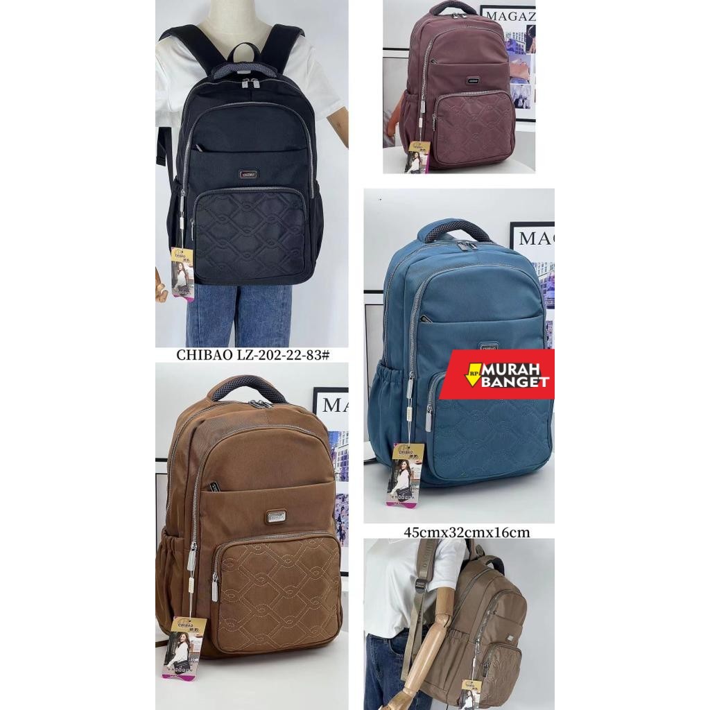 tas ransel wanita import TAS RANSEL WANITA IMPORT TAS CHIBAO 202-22 SIZE JUMBO MUAT LAPTOP.!!!! - Hi