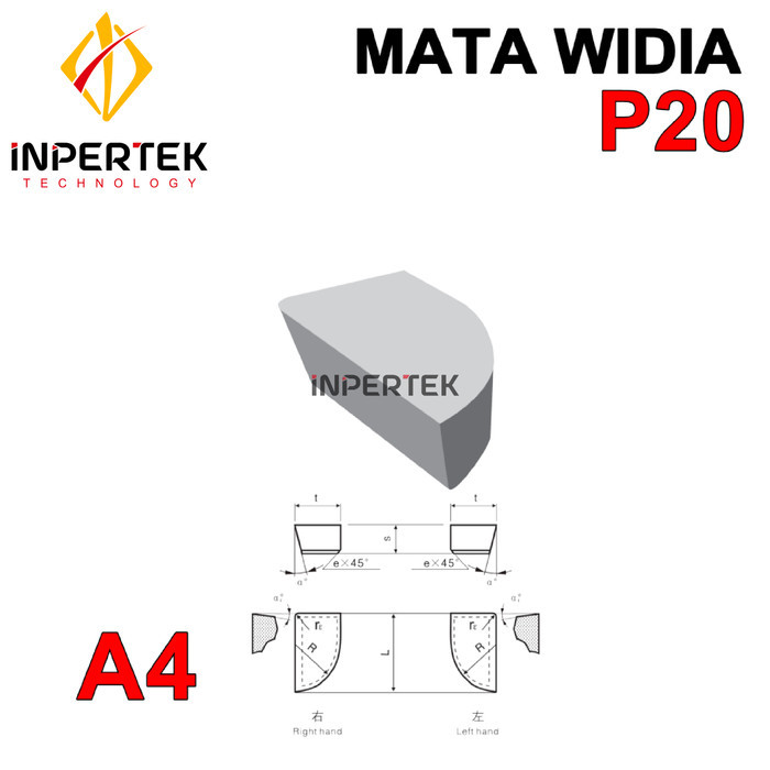YM99 Mata Widia A420z P20 Betel Widia Cemented Carbide A420 z Betel Widia