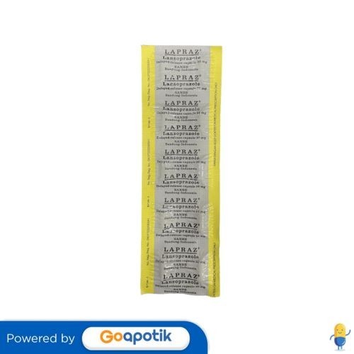 Lapraz 30 Mg Strip 10 Kapsul