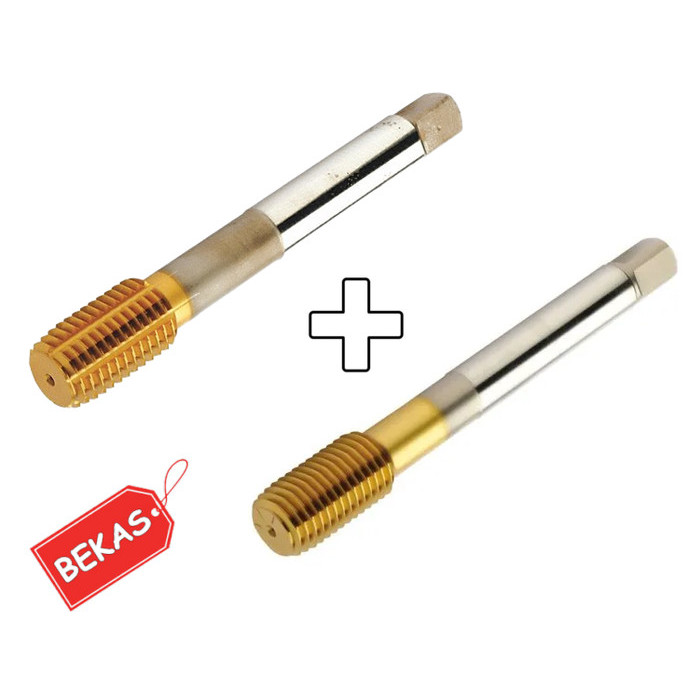 YM27 PAKET TAP M10x1.25/M8x1.25 ROLL TAP 10 TAP 8 BEKAS TAP HSS TAP M10 M7