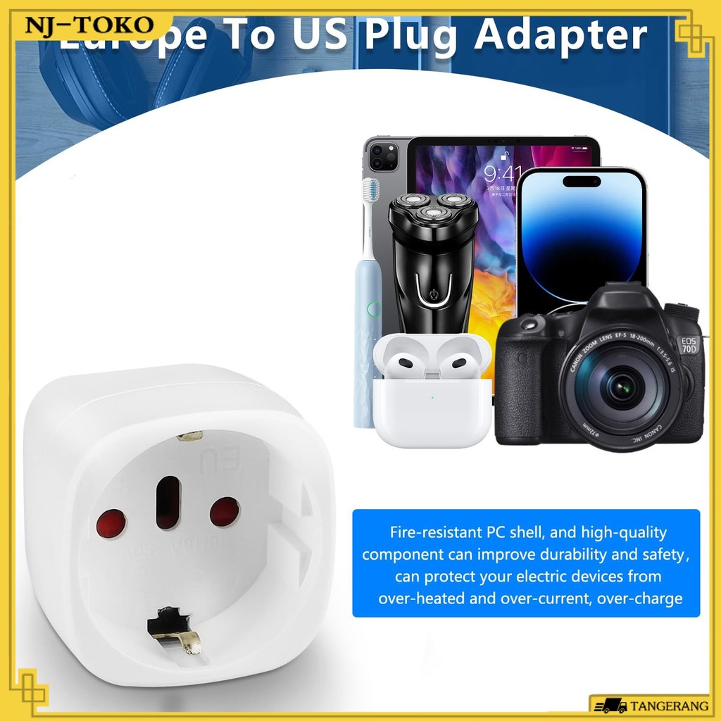 Colokan Australia EU Ke AU Colokan Kaki 2 Ke Kaki 3 Kualitas Tinggi Colokan Listrik Australia