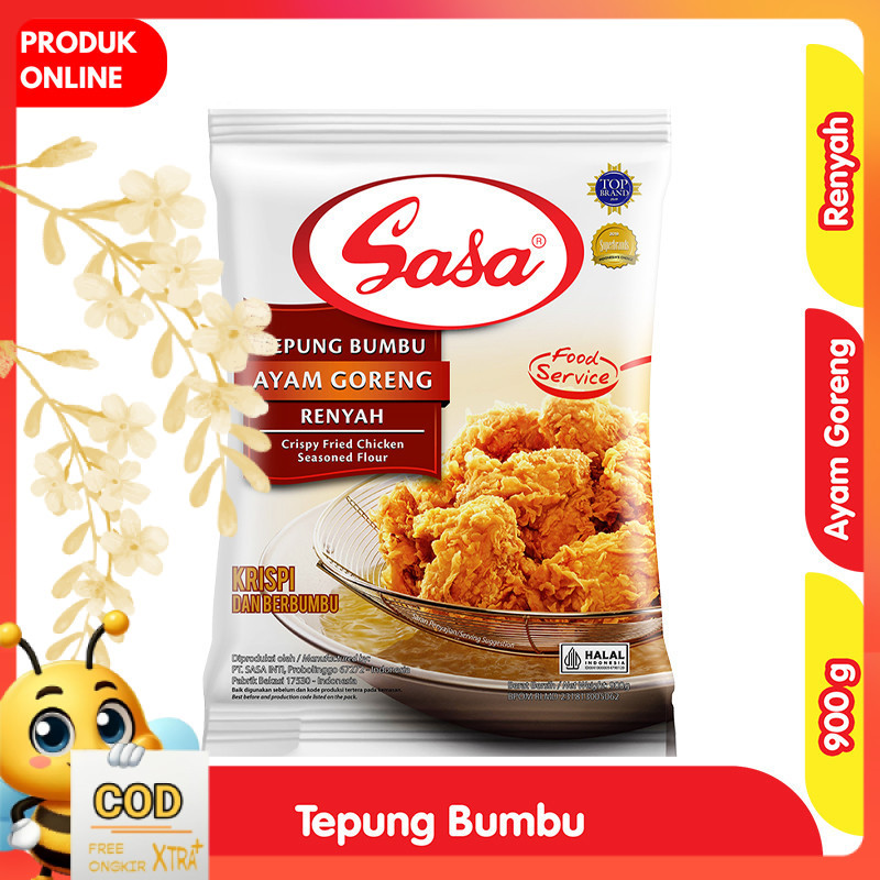 

Sasa Tepung Bumbu Ayam Goreng Renyah 900 g