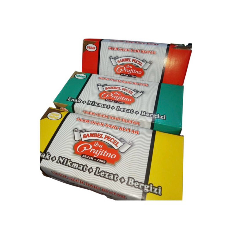 

KN__ SAMBEL PECEL IBU PRAJITNO 1/2 KG OLEH OLEH KHAS BLITAR / ODABLI